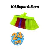 Badem10 Araba Araç Oto Otomobil Banyo Ev Yıkama Köpükleme Temizleme Fırçası Yumuşak 9.5 cm Uçlu Fırça 24 cm