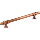 Badem10 Arsin 192 mm Soft Antik Metal Mobilya Çekmece Dolap Kapak Kulpu Paslanmaz Dayanıklı Tasarım Kulpları