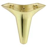 Badem10 Aspen Gold Altın Renk 12 cm Mobilya Kanepe Sehpa TV Ünitesi Baza Koltuk Ayağı