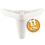 Badem10 Aspen Lüks Mobilya Kanepe Koltuk Tv Ünitesi Baza Yükseltici Ayağı Ayakları 11 Cm Beyaz Ayak