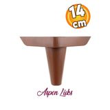 Badem10 Aspen Lüks Mobilya Kanepe Koltuk Tv Ünitesi Baza Yükseltici Ayağı Ayakları 14 Cm Ahşap Desenli Ayak