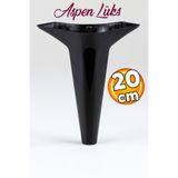 Badem10 Aspen Lüks Mobilya Kanepe Koltuk Tv Ünitesi Konsol Yükseltici Ayağı Ayakları 20 Cm Siyah Ayak