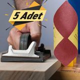Badem10 Atlas Su Zımparası 2500 Kum Yumuşak Kağıt Yüksek Kalite 23X28 cm (5 ADET)