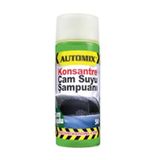 Badem10 Automix Araba Araç Otomobil Oto Silecek Temizleme Konsantre Cam Suyu Şampuanı Çam Kokulu 50 Ml