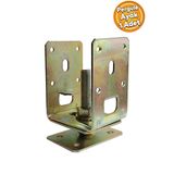 Badem10 Ayarlanabilir 7-12 Cm Arası Tente Sundurma Kamelya Çardak Ahşap Profil Metal Pergule Pergola Ayak