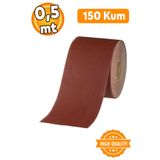Badem10 Bant Rulo Zımpara Ahşap Metal Zımparası 150 Kum 0,5 metre