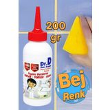 Badem10 Bej Renk Derz Dolgu Fayans Seramik Mermer Yer Duvar Için Tamir Derz Yenileme Dolgusu 200 gr