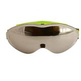Badem10 Bellasimo Kayak Gözlüğü Değiştirebilir Camlı Güneş Kar Gözlük Gümüş Snowboard Glasses Gözlük+1 Adet Yedek Cam (Sarı)