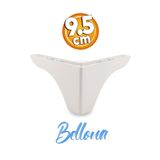 Badem10 Bellona Rose Berjer Mobilya Kanepe Sehpa Puf Koltuk Ayağı 9.5 Cm Beyaz Baza Ayakları