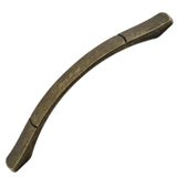 Badem10 Berilay Çizgili Mobilya Mutfak Dolabı Çekmece Dolap Kapak Kulpu Kulbu Antik Sarı128 mm Metal Kulp