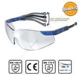 Badem10 Bisiklet Motor İş Güvenlik Kaynak Gözlüğü Lazer UV Koruyucu Gözlük Hunter S800 Şeffaf