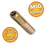 Badem10 Çakma Çelik Dübel İç Dişli M10 mm Raf İskele Montaj Bağlantı Monte Zemin Tavan Beton Asma Aparat