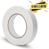 Badem10 Çift Taraflı Köpük Bant Montaj Bandı Beyaz 18 mm x 2 mt