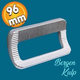 Badem10 Desenli Metax Bergen Mobilya Mutfak Dolabı Çekmece Dolap Kapak Kulbu Metal Kulp Krom 96 mm