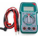 Badem10 Dijital Multimetre Voltmetre Ampermetre Ohm Ölçer Elektrik Test Cihazı Profesyonel Kullanım