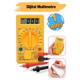 Badem10 Dijital Pensampermetre Voltaj Dc Alternatif Akım Ölçme Ölçüm LCD Ekran Multimeter Pens Ampermetre