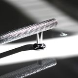 Badem10 Doruk Kulp Mobilya Mutfak Dolabı Çekmece Dolap Kapak Kulpları Kulbu Kulpu Krom Renk 160 mm Metal