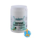 Badem10 Duvar Tamir Dolgusu (1 KG) Macunu Zemin Alçı Sıva Derin Boşluk Doldurucu Çatlak Onarıcı Giderici