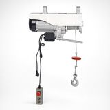 Badem10 Elektrikli Vinç 250/500 kg Caraskal Güçlü Motorlu Çelik Halatlı Yük Kaldırma Makinesi Asansör Vinci