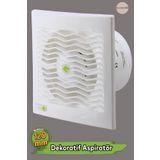Badem10 Elektrikli Wc Mutfak Büro Banyo Havalandırma 120 mm Aspiratör Fan Kirli Hava Kötü Koku Egzoz Fanı