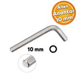Badem10 Eltos Allen Alyan Anahtar 10 mm Altıgen Vida Somun Sıkma Sökme ECA010