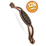 Badem10 Erdem 128 mm Antik Bakır Metal Çekmece Dolap Kapak Kulbu