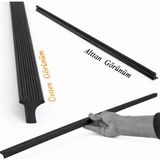 Badem10 Foça Mat Siyah Çekmece Kulp 992 mm Uzun Dolap Kulpu Modern Şerit Tasarım Mutfak Banyo Mobilya Kulpu - Metal
