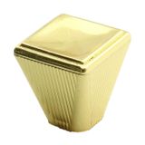 Badem10 Fonte Düğme Dolap Çekmece Plastik Gold Altın Tek Vidalı Kulp