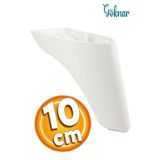 Badem10 Göknar Lüks 10 cm Beyaz Baza Mobilya Kanepe Sehpa TV Ünitesi Koltuk Ayağı