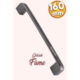 Badem10 Gölcük Oval Mobilya Mutfak Çekmece Dolap Dolabı Kapak Metal Kulpu Kulbu Kulpları Füme 160 Mm