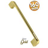 Badem10 Gölcük Oval Mobilya Mutfak Çekmece Dolap Dolabı Kapak Metal Kulpu Kulbu Kulpları Gold Altın 160 Mm
