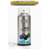 Badem10 Gri Akrilik Sprey Boya 400 ml – RAL7016 Antrasit Metal Ahşap Plastik Yüzeylere Uygun Hobi Dekoratif