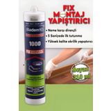 Badem10 Güçlü Montaj Yapıştırıcısı 310 ml Mutfak Banyo Dolap Beton Fayans Mermer Korniş Çok Amaçlı Sıvı Çivi