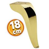Badem10 Harvey Lüks 18 cm Gold Altın Baza Mobilya Kanepe Sehpa TV Ünitesi Koltuk Ayağı