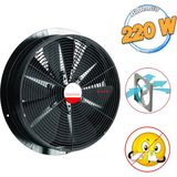 Badem10 Havalandırma Aspiratörü Fanı 220 W Monofaze Kirli Hava Kötü Koku Tahliye Metal Fan Vantilatör 560 mm