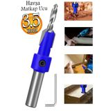 Badem10 Havşa Ahşap Açma Matkap Ucu 3.5 mm Havşalı