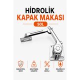 Badem10 Hidrolik Kapak Makası Sol Mobilya Üst Kapak Kaldırıcı Destek Pistonu Dayanıklı Metal Gövde