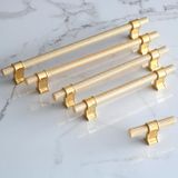 Badem10 Hisar Altın Gold Metal Kulp 192 mm Tırtıklı Desen Çekmece Mobilya Mutfak Dolabı Dolap Kulpları Kulbu