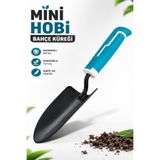 Badem10 Hobi Bahçe Küreği Mini El Küreği Toprak Dikim Fide Saksı Çiçek Bahçe Bakım Küreği Plastik Saplı