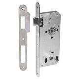 Badem10 Hok ET-45M Ekstra Gömme Kilit Wc Banyo Kilidi Oval Köşeli 45 mm