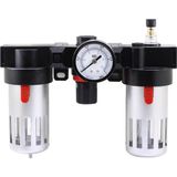Badem10 Isaıah 1/2" Standart Kapasite Üçlü Şartlandırıcı Manometreli NIBC4000