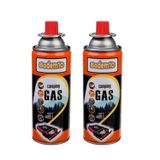 Badem10 Kamp Gazı Bütan Propan Gaz Tüpü Portatif Ocak Kartuşu Tek Kullanımlık Pürmüz 400 ml 2 Adet