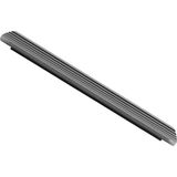 Badem10 Kanal Kulp Füme Çizgili 320 mm Metal Mobilya Gardırop Çekmece Dolap Kapak Kulpu Kulbu Modern Kulplar