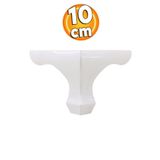 Badem10 Kanepe Koltuk Masa Beyaz 10 cm Puf Sehpa Baza Ayağı