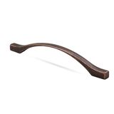 Badem10 Kartaca Çekmece Mutfak Dolap Kapak 160-192 mm Antik Bakır Metal Kulp