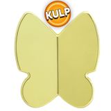 Badem10 Kelebek Çocuk Bebek Genç Odası Çekmece Dolap Kapak Kulpu Kulbu Plastik Pirinç Kulp 32 mm