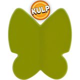 Badem10 Kelebek Çocuk Bebek Genç Odası Çekmece Dolap Kapak Plastik Mat Yeşil 32 mm Kulp