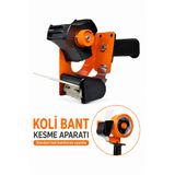 Badem10 Koli Bant Kesme Aparatı Makinası Paketleme Bantlama Makinesi El Tipi Pratik Bant Kesici Dispenser