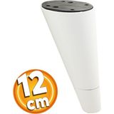 Badem10 Konik 12 Cm Beyaz Mobilya Kanepe Tv Ünitesi Komidin Komodin Berjer Koltuk Ayağı Ayakları