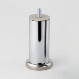 Badem10 Krom Gümüş 12 cm Kalın 51 mm Metal Mobilya Ayağı Modern Dayanıklı Koltuk Kanepe Tv Ünitesi M8 Civata - 657657333